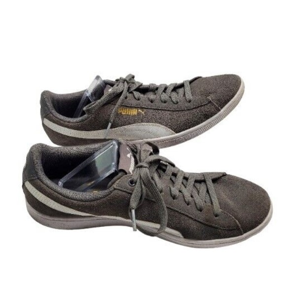 PUMA Suede Grey and White Womens-size US 10 - Picture 10 of 11